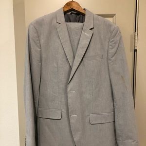 Banana Republic Searsucker Suit